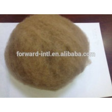 Combed camel hair manufacture